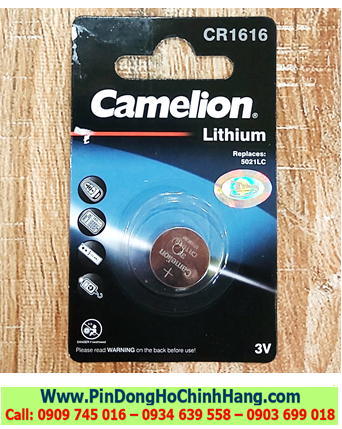 Pin Camelion CR1616 _Pin CR1616
